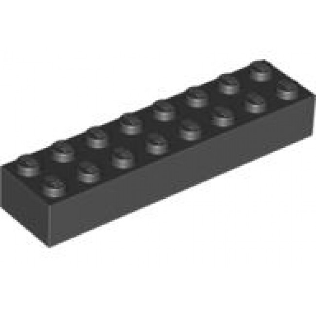 Black lego hot sale pieces